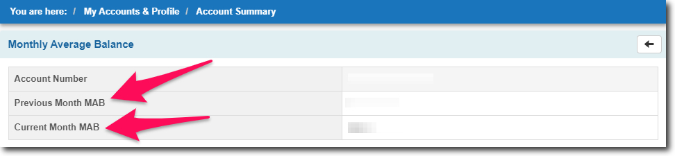 View the MAB of SBI Account for Current Month and Previous Month