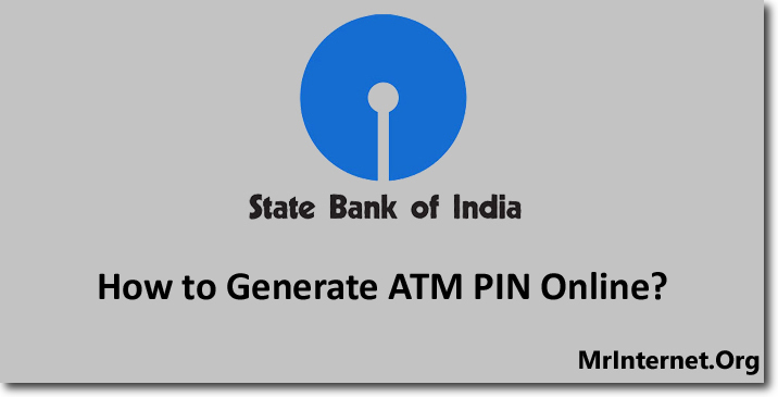 Process to Generate SBI ATM PIN Online