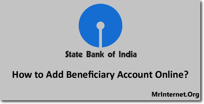 Add a Beneficiary in SBI