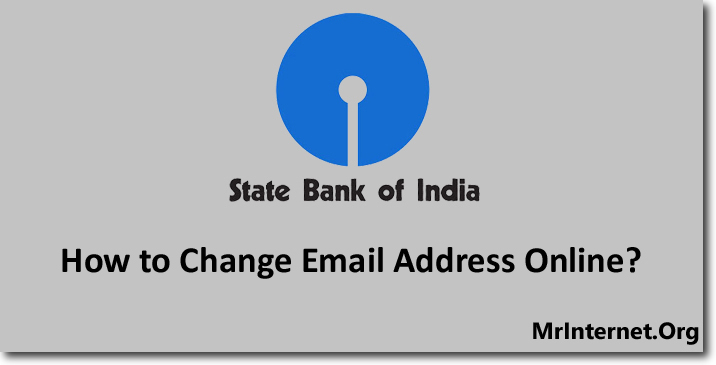 Change Email Address in SBI Online