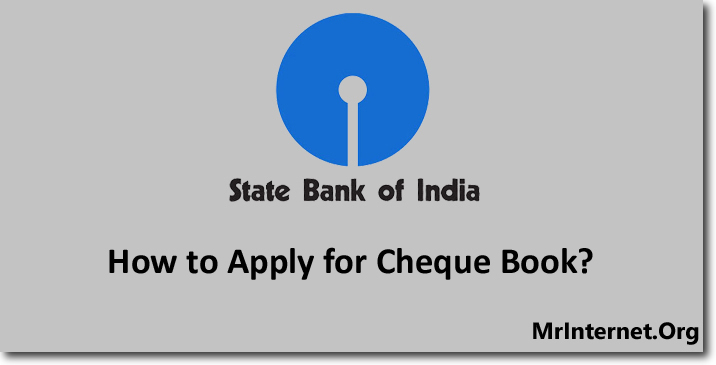 The Process of Applying for SBI Cheque Book Online using Internet banking.