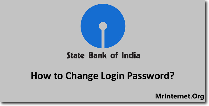 Change Login Password in SBI Online