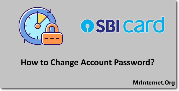 Change sbi card account password